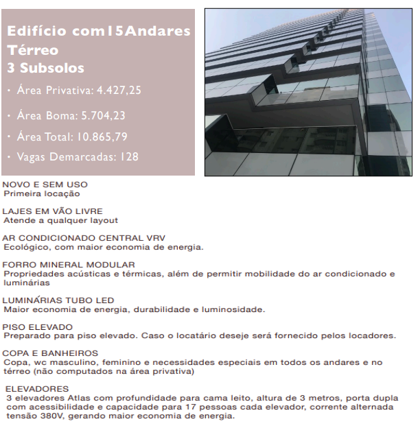 Prédio monousuário Região Da Avenida Paulista